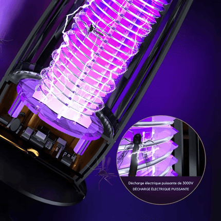 Wireless & Rechargeable Electric Mosquito Lamp with UV Light – Indoor & Outdoor Bug Zapper