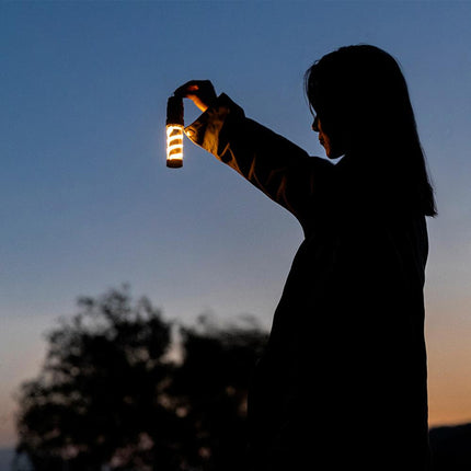 3-in-1 USB Rechargeable Camping Lamp with Fan & Tripod Stand