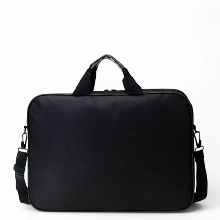 Ultralight 17-Inch Black Laptop Bag – Spacious, Stylish & Travel-Ready