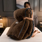 59.06 × 78.74 in – 2 pillowcases / Brown
