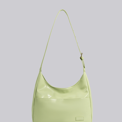 Black Shoulder Bag – Minimalist & Spacious Vegan Leather Design