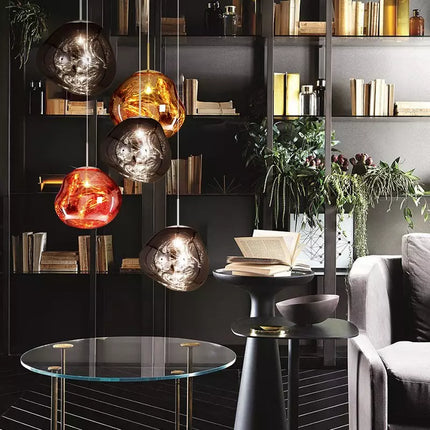 Modern Artistic Pendant Light – Elegant Sculptural Hanging Lamp for Dining & Living Rooms