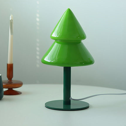 Modern LED Christmas Tree Table Lamp – 3 Light Modes, USB & Plug-In, Illuminates up to 108 ft²