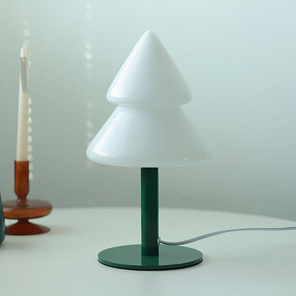 Modern LED Christmas Tree Table Lamp – 3 Light Modes, USB & Plug-In, Illuminates up to 108 ft²