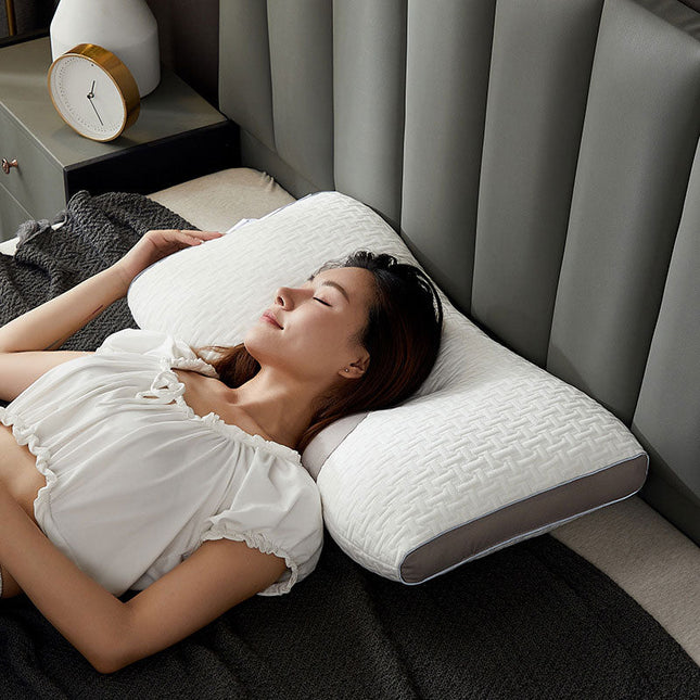 Ergonomic Memory Foam Pillow – Orthopedic Neck and Back Support Pillow for Side, Back, and Stomach Sleepers