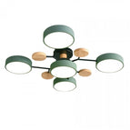 Green / 5 heads