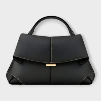 Luxe Geometric Vegan Leather Handbag – Sleek, Sustainable & Stylish