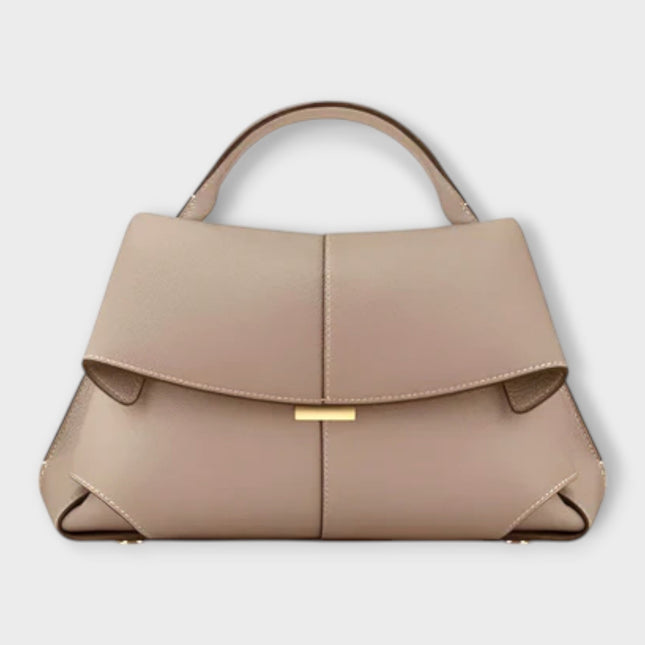 Luxe Geometric Vegan Leather Handbag – Sleek, Sustainable & Stylish