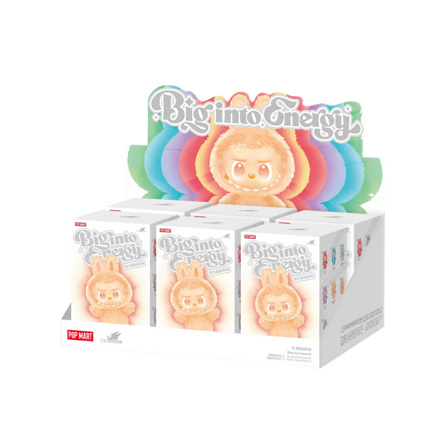 Pop Mart The Monsters – Big into Energy Blind Box | Random Mini Figure by Kasing Lung | Collectible Vinyl Plush Pendant