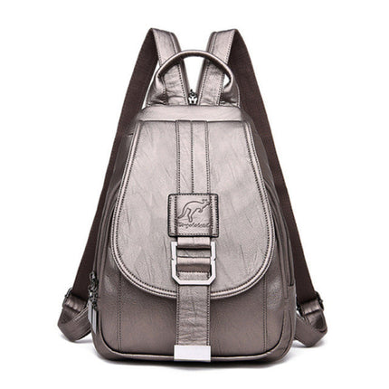 Multi-Way Women’s Backpack & Handbag – Stylish Leather Shoulder Bag for Daily Use