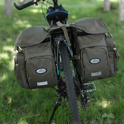 Waterproof Bike Pannier – Double Rear Bag with Large Storage Capacity