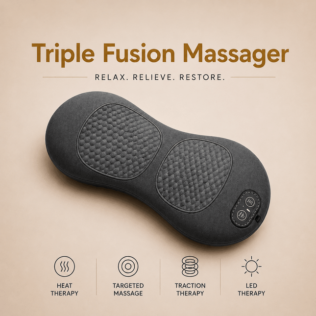Triple Fusion Back Massager