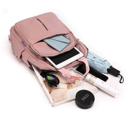 Waterproof Anti-Theft Laptop Backpack with USB Charging Port – Stylish & Secure Travel Bag for Men & Women