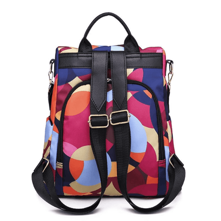 Waterproof Anti-Theft Backpack – Stylish USB Charging Backpack for Women with Hidden Zipper Design