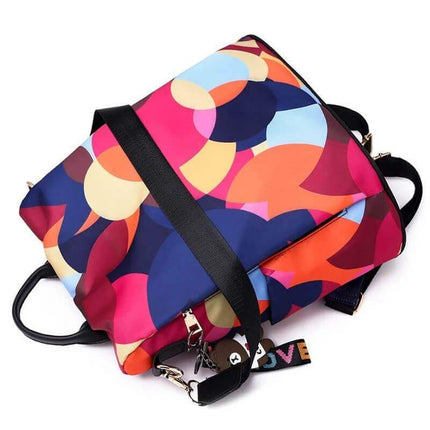 Waterproof Anti-Theft Backpack – Stylish USB Charging Backpack for Women with Hidden Zipper Design
