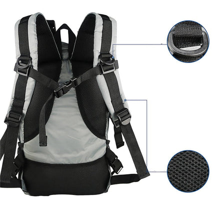 40L Waterproof Hiking Backpack – Durable Outdoor Bag with Carabiner Hook & Multiple Storage Pockets